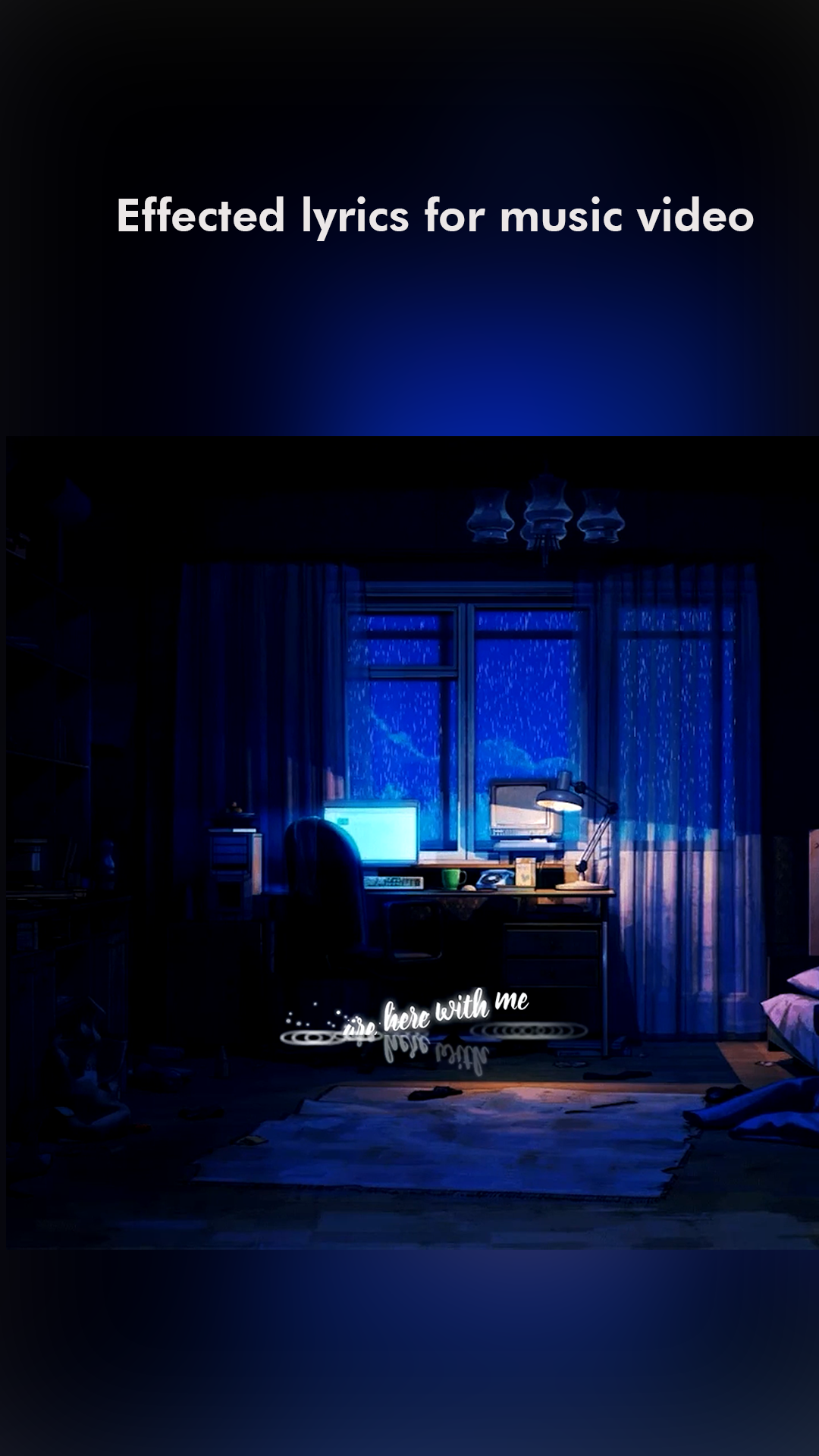 Lyrical Video Maker with Music Screenshot1