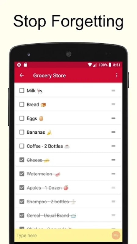 Shopping List Screenshot3