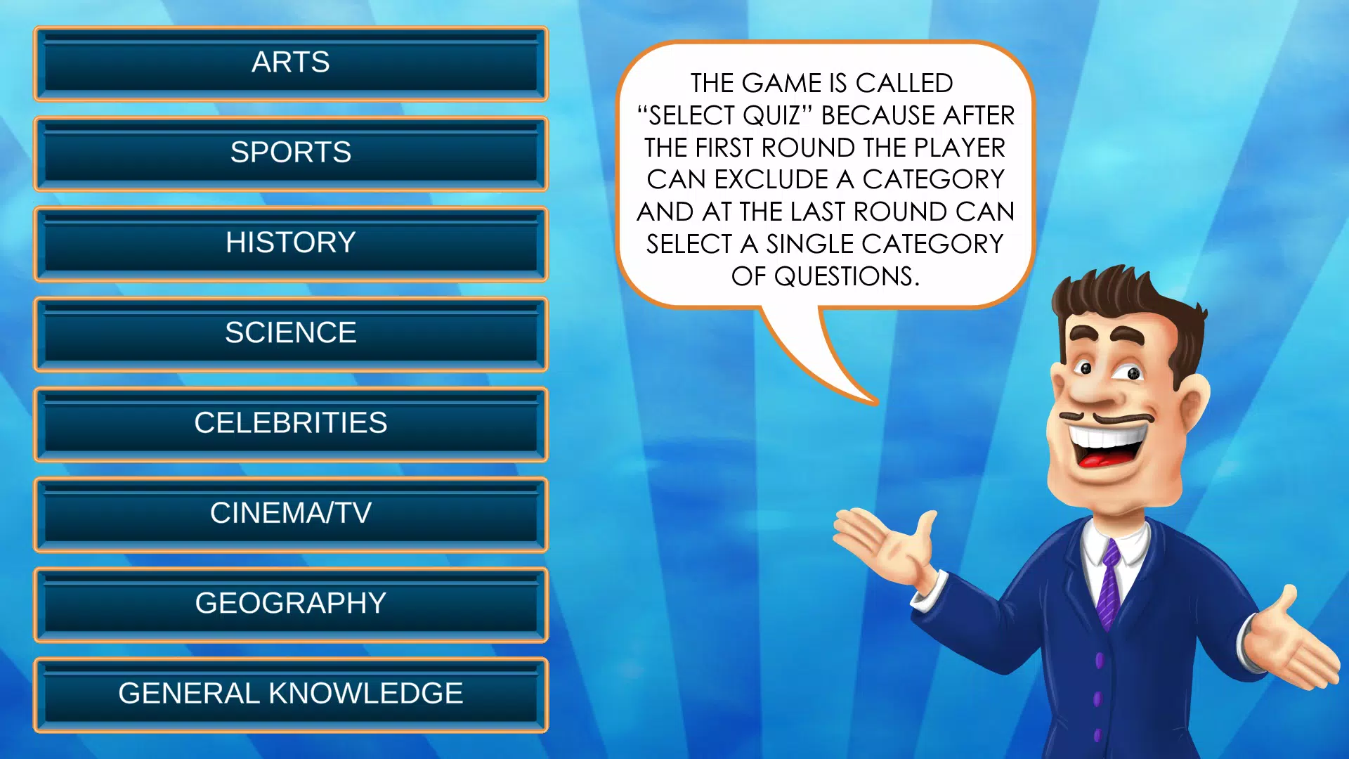 Select Quiz - Trivia game Screenshot4