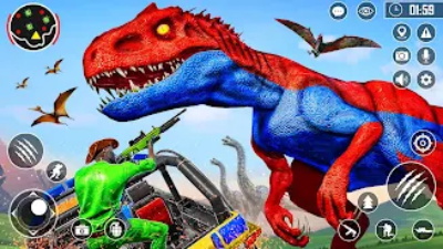 Wild Dinosaur Hunting Zoo Game Screenshot2