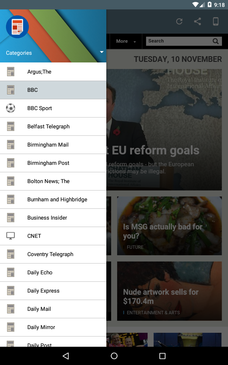 UK Newspapers Screenshot12