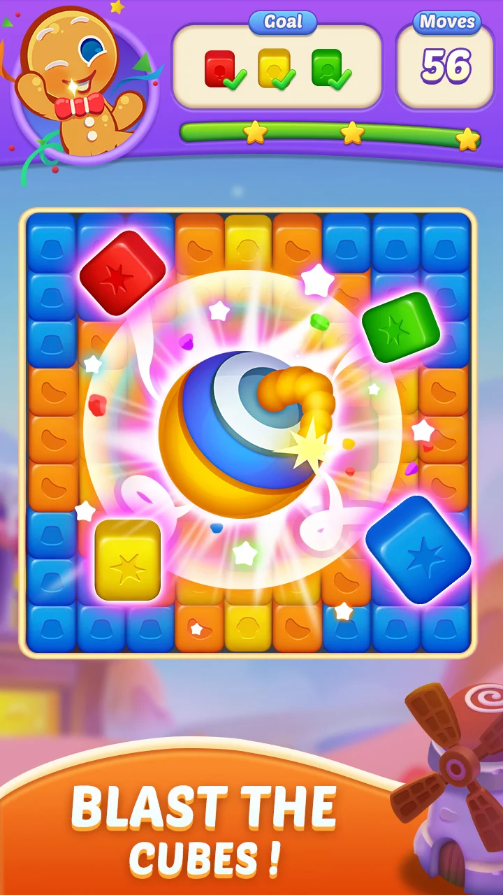 Candy Blast Fever:Cubes Crush Screenshot3