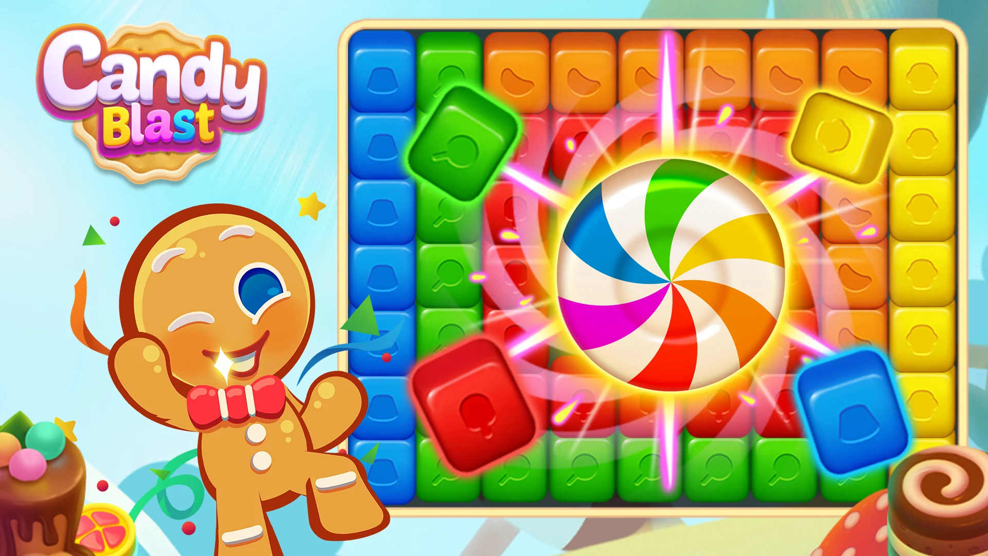 Candy Blast Fever:Cubes Crush Screenshot8