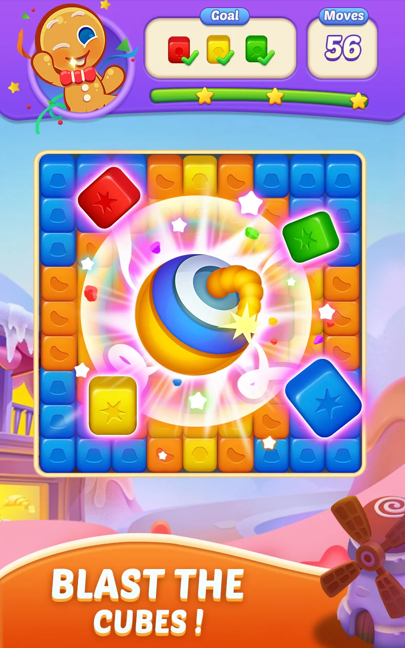 Candy Blast Fever:Cubes Crush Screenshot11