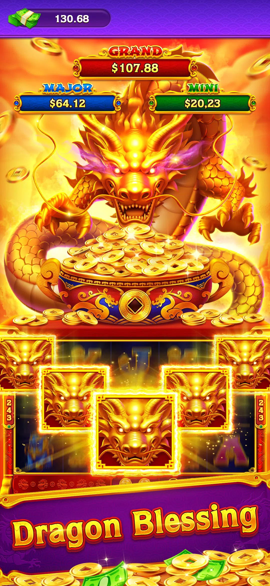Golden Dragon Blessing Screenshot1