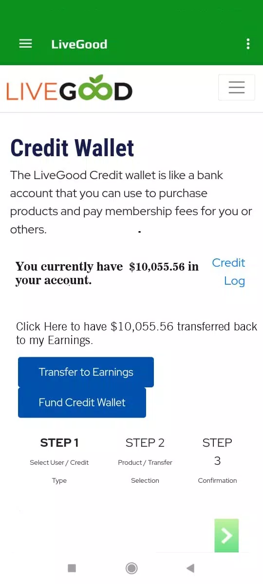 Livegood app Screenshot8