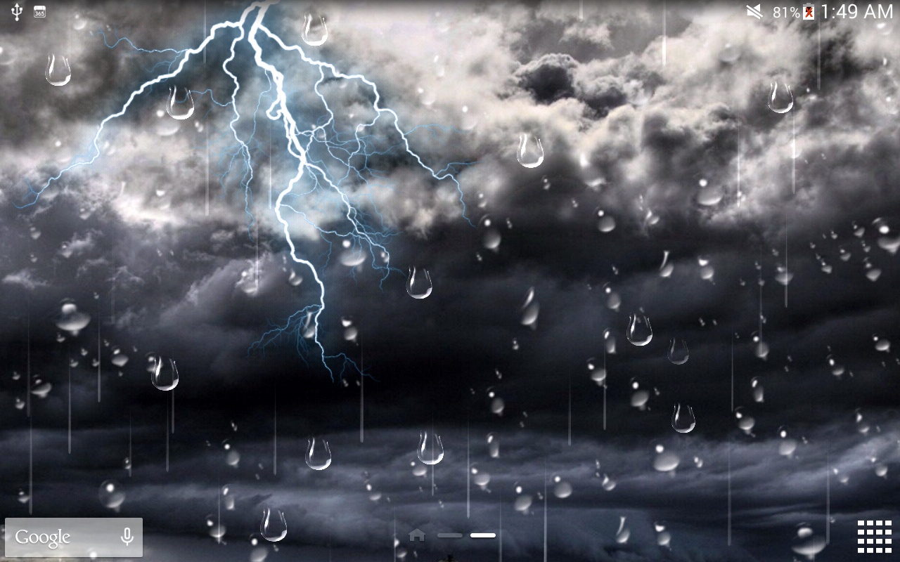 Thunder Storm Live Wallpaper Screenshot4