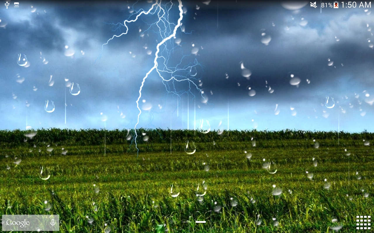 Thunder Storm Live Wallpaper Screenshot1
