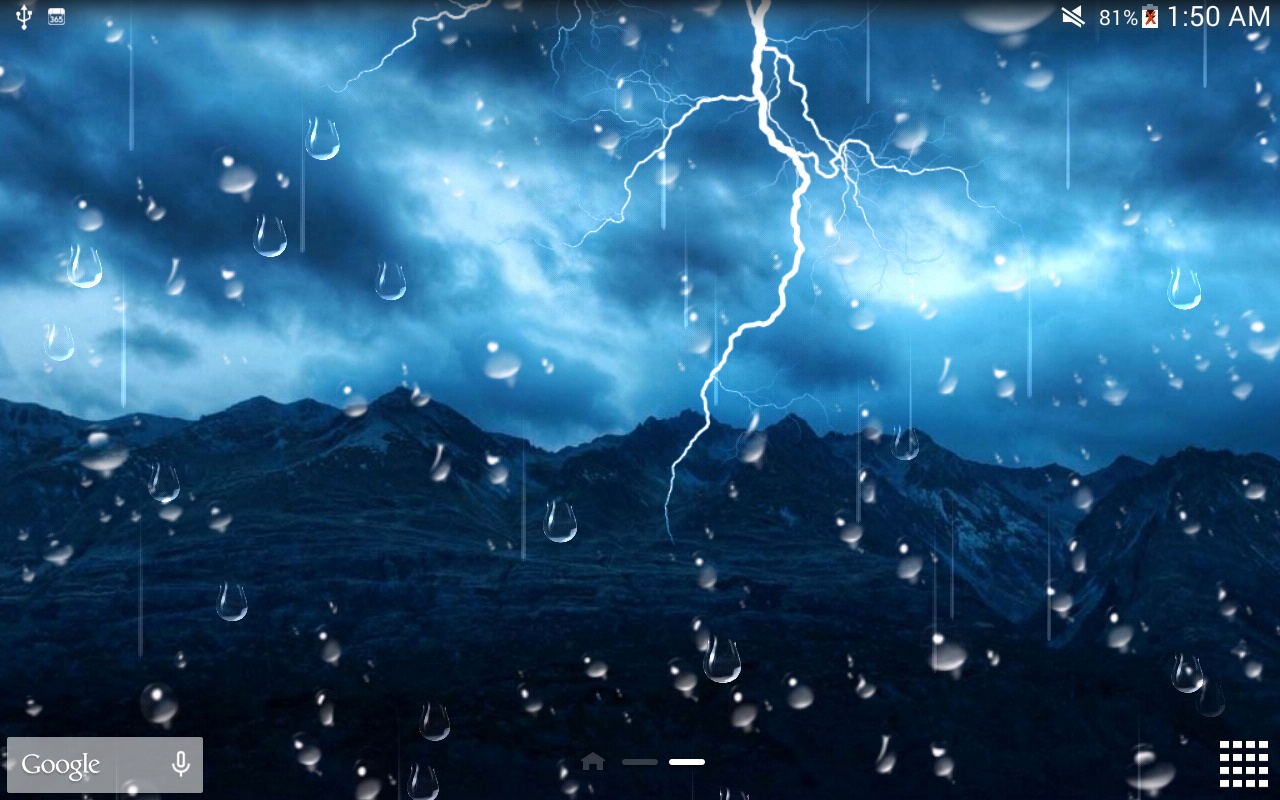 Thunder Storm Live Wallpaper Screenshot3