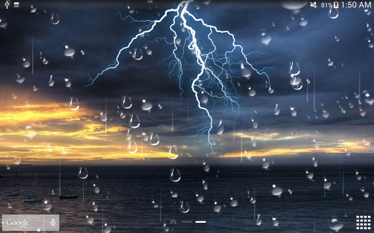 Thunder Storm Live Wallpaper Screenshot2