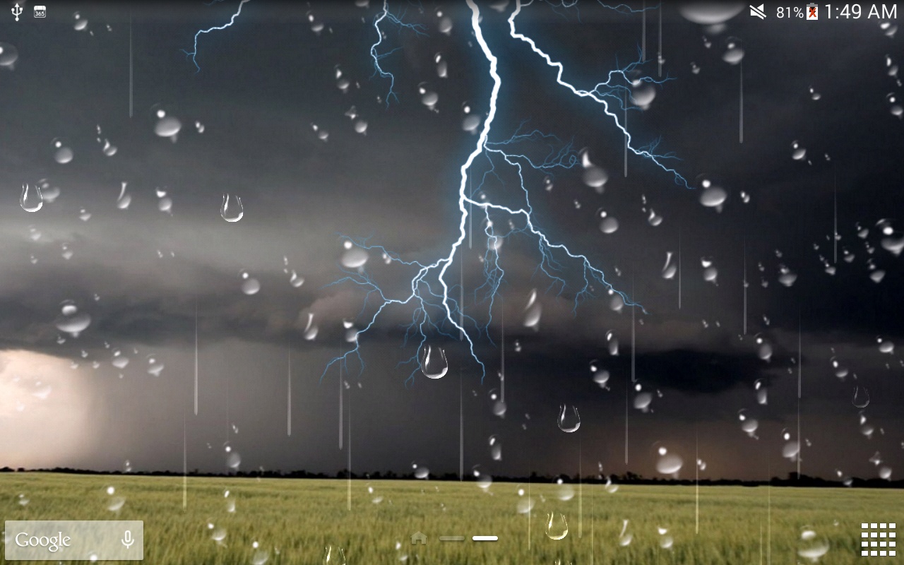 Thunder Storm Live Wallpaper Screenshot5