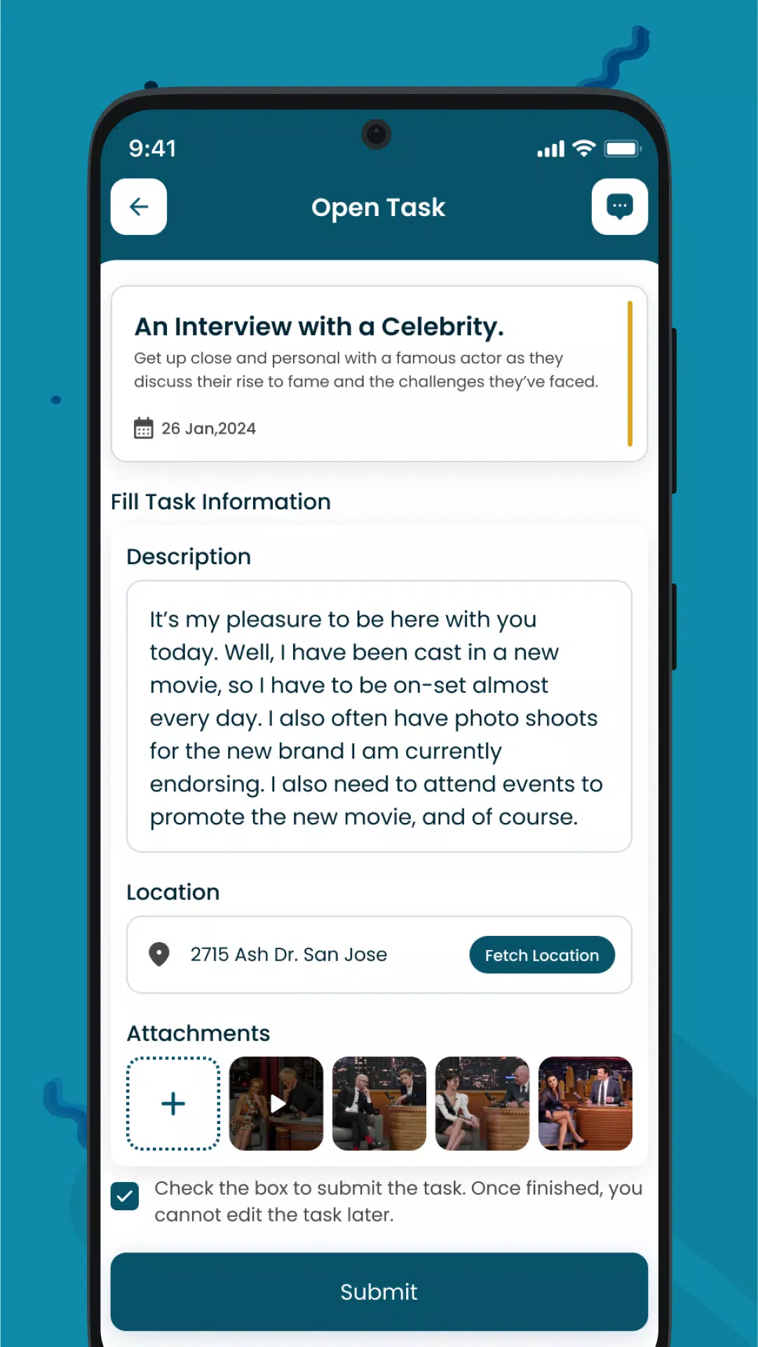 Bridle360 Reporter App Screenshot4
