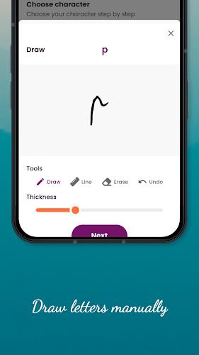 HandWriting Font Maker Screenshot4