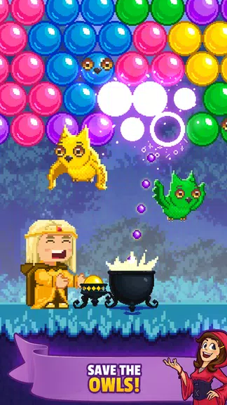 Bubble Shooter : Witch Pop Screenshot2