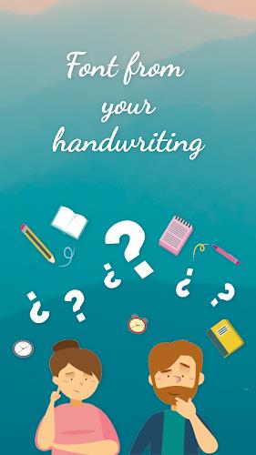 HandWriting Font Maker Screenshot1
