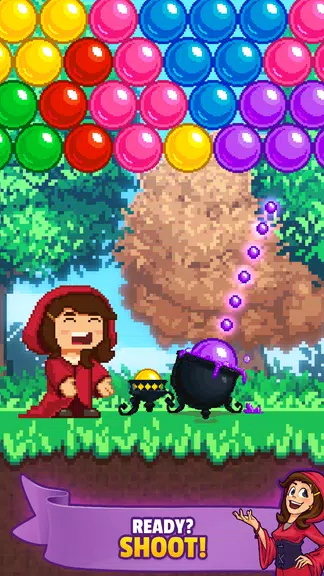 Bubble Shooter : Witch Pop Screenshot1