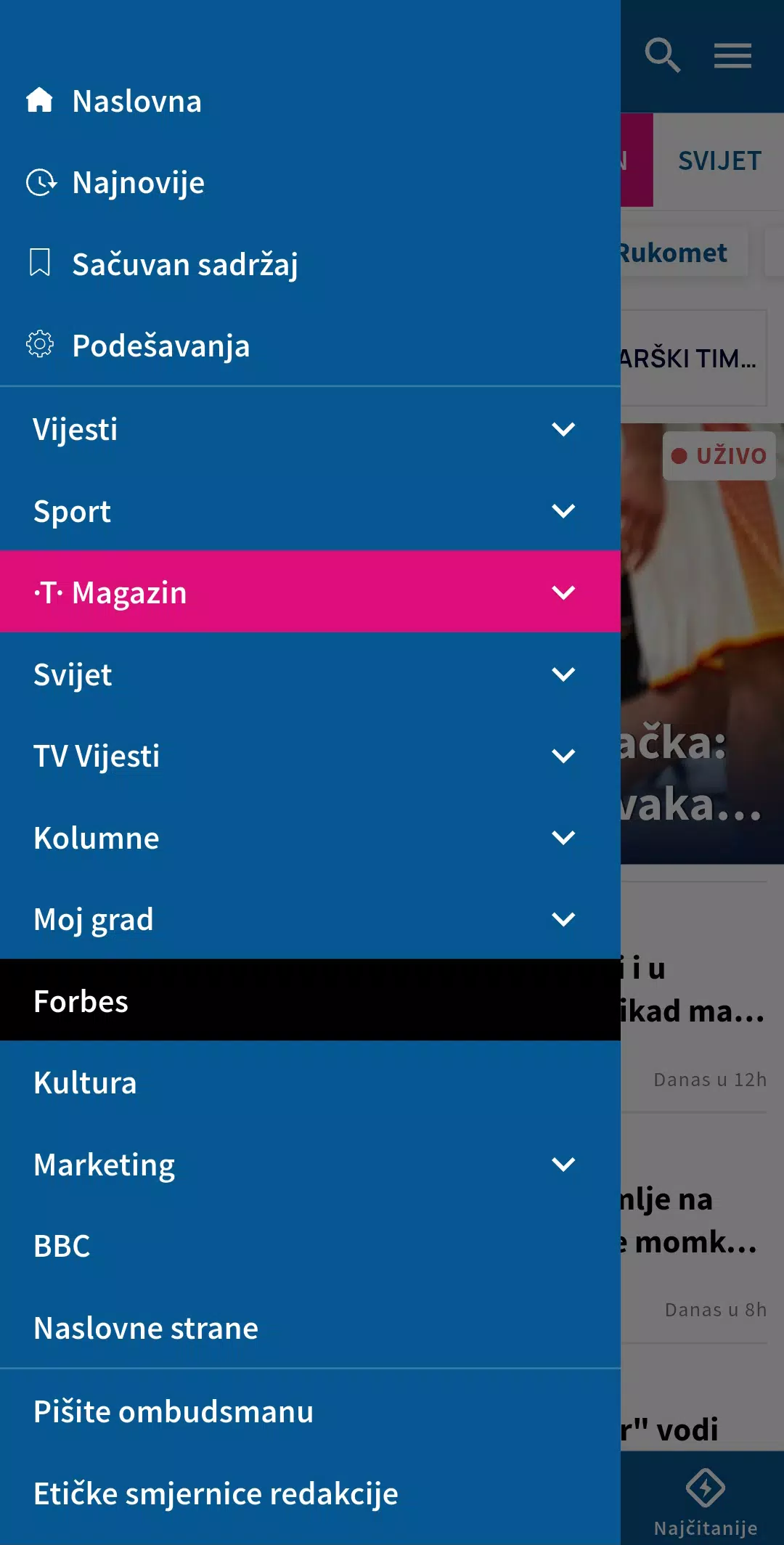 Vijesti Screenshot5
