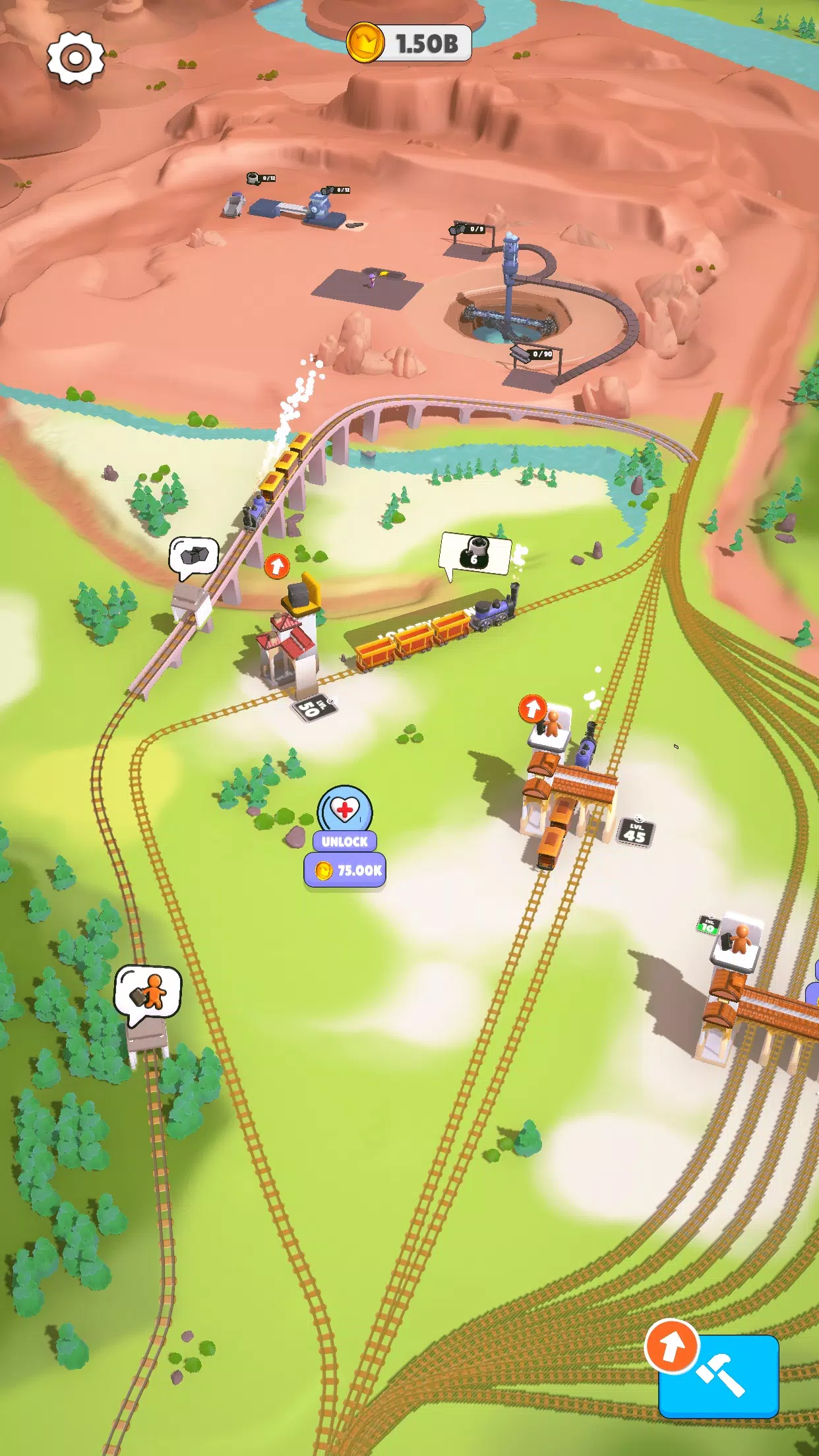 Rail Master Tycoon: Idle Train Screenshot2