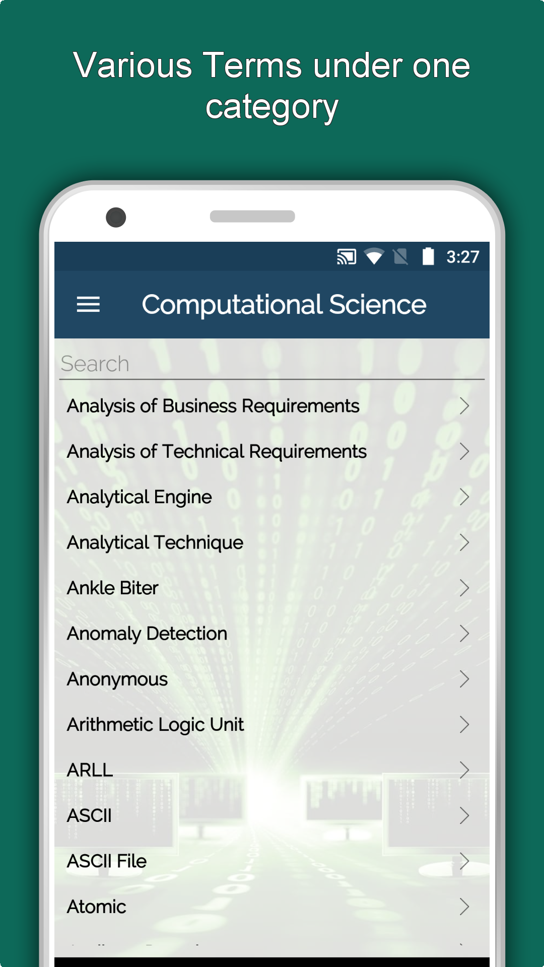 Computer Science Dictionary Screenshot3