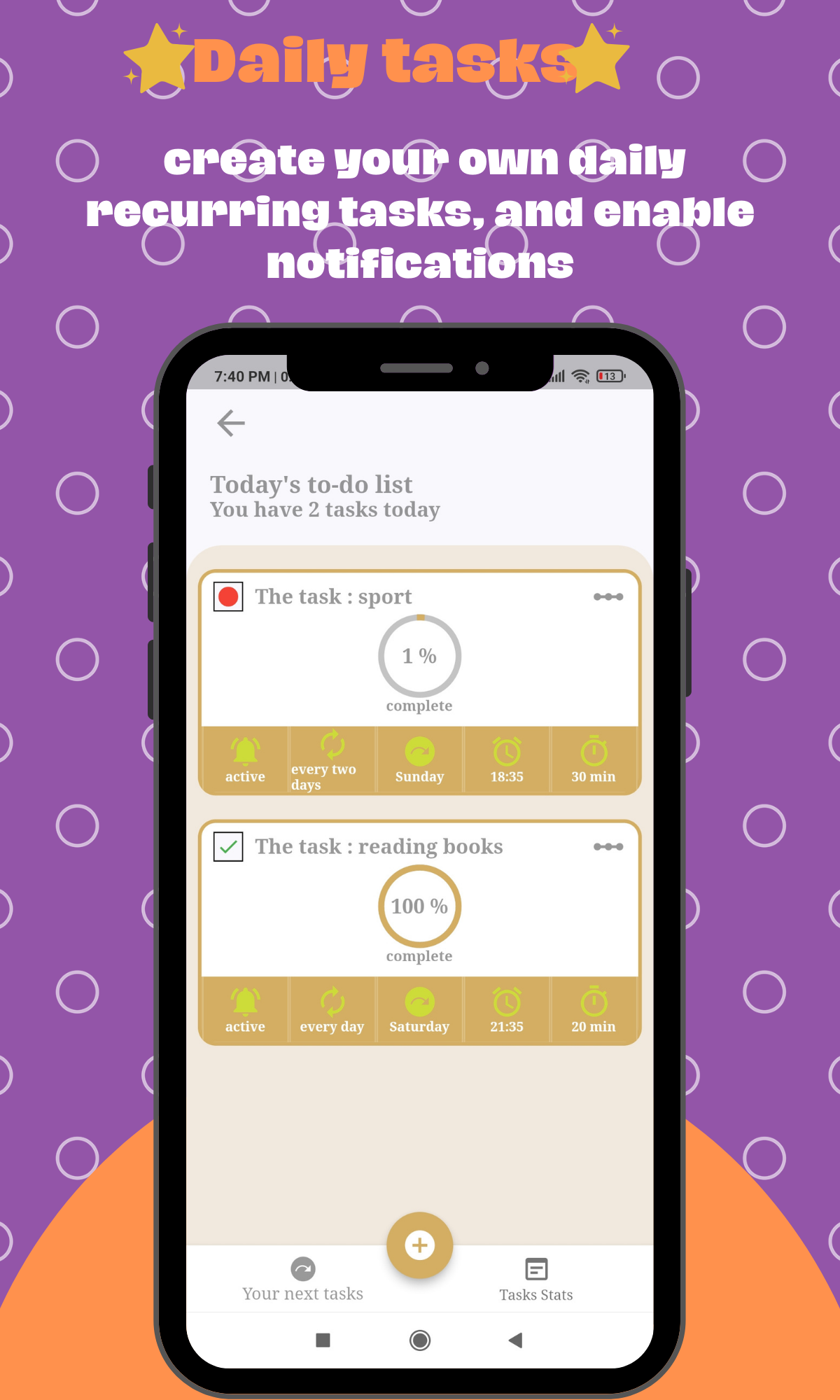 schedules and daily tasks Screenshot4