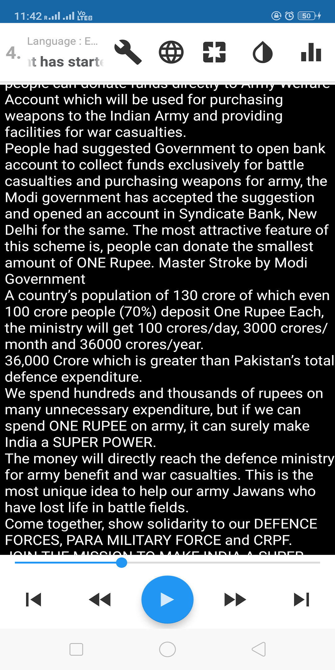 Message Reader Screenshot1