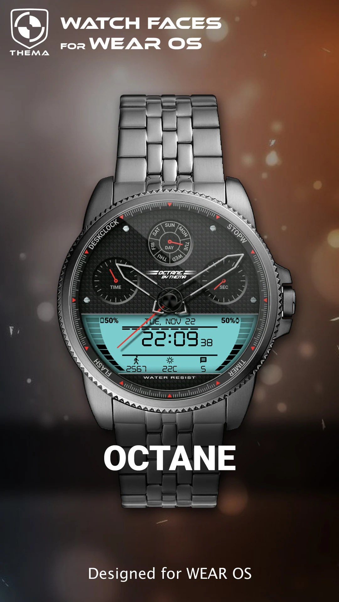 Octane Watch Face Screenshot1