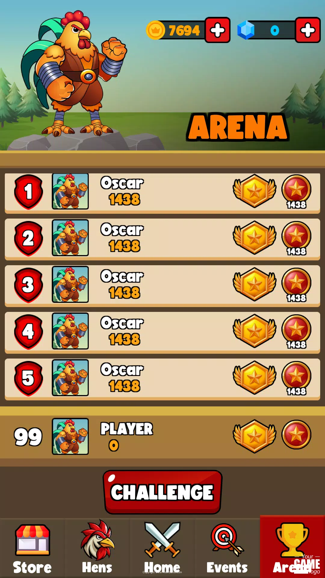 Clash of Chicks : Wild Battles Screenshot5