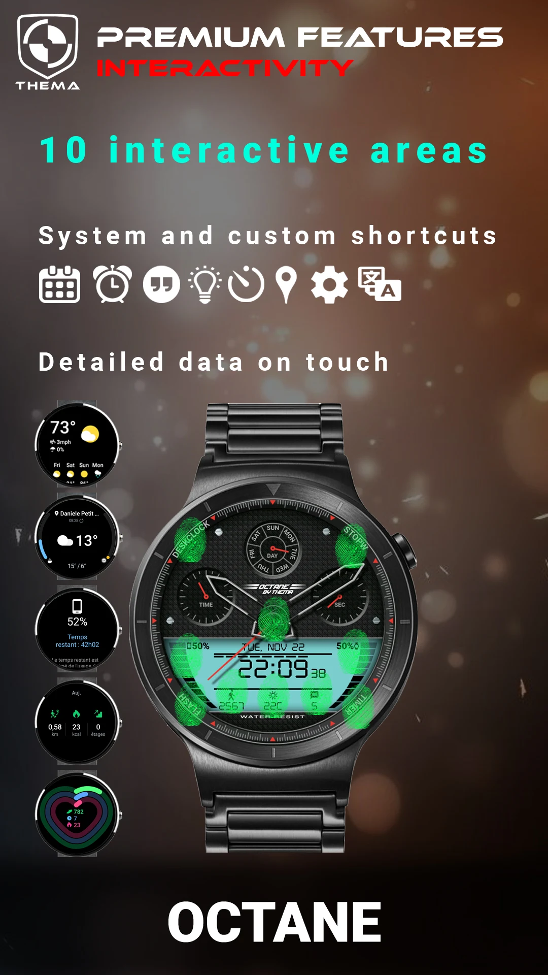 Octane Watch Face Screenshot3