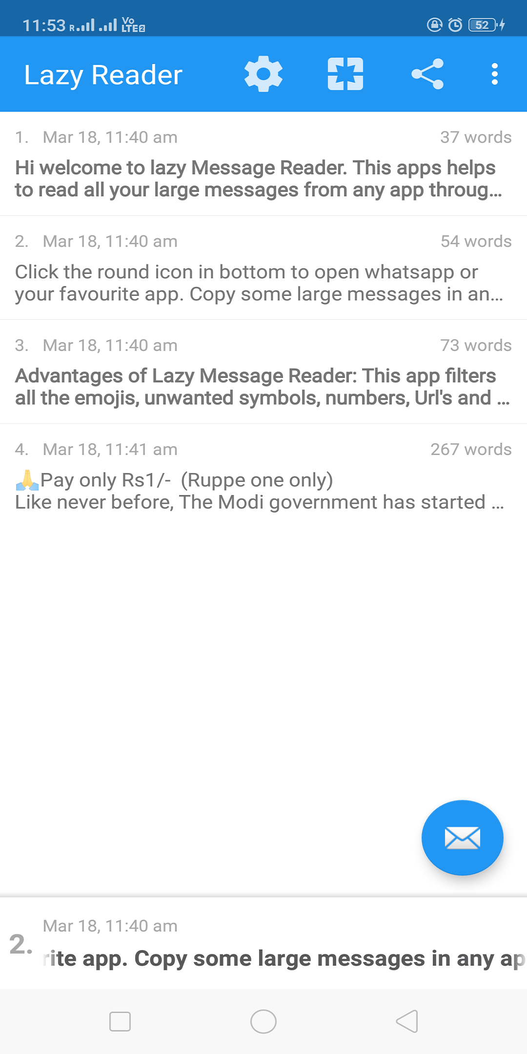 Message Reader Screenshot4