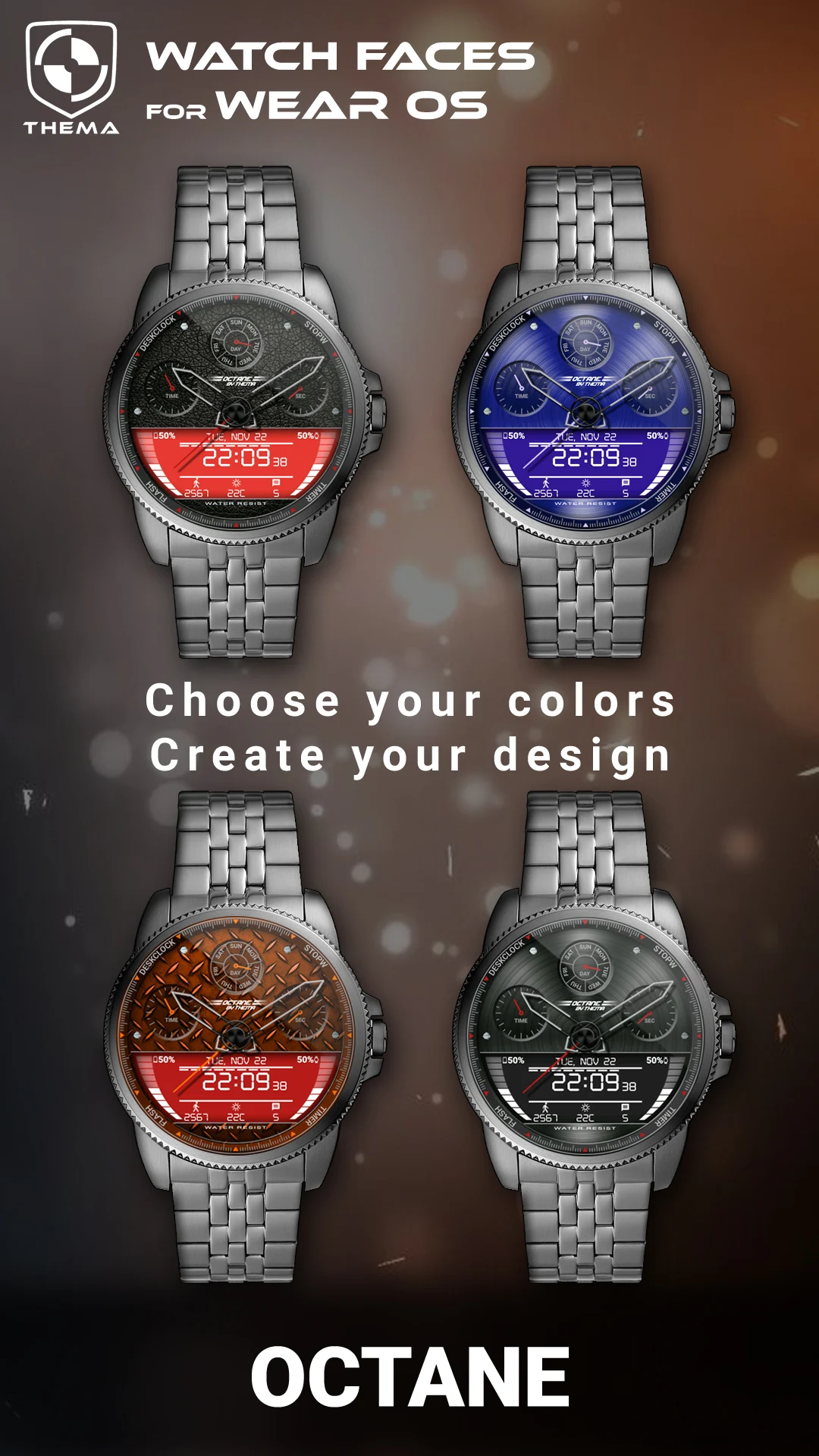 Octane Watch Face Screenshot2