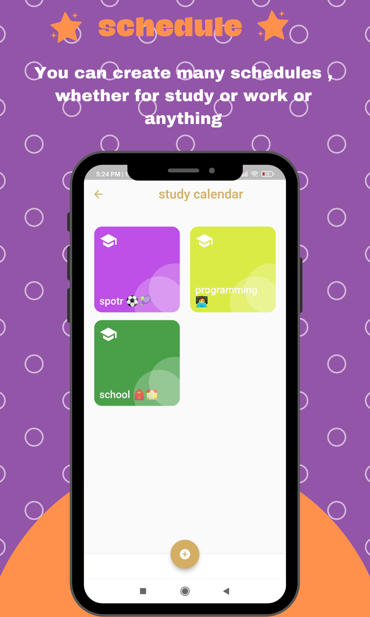 schedules and daily tasks Screenshot3
