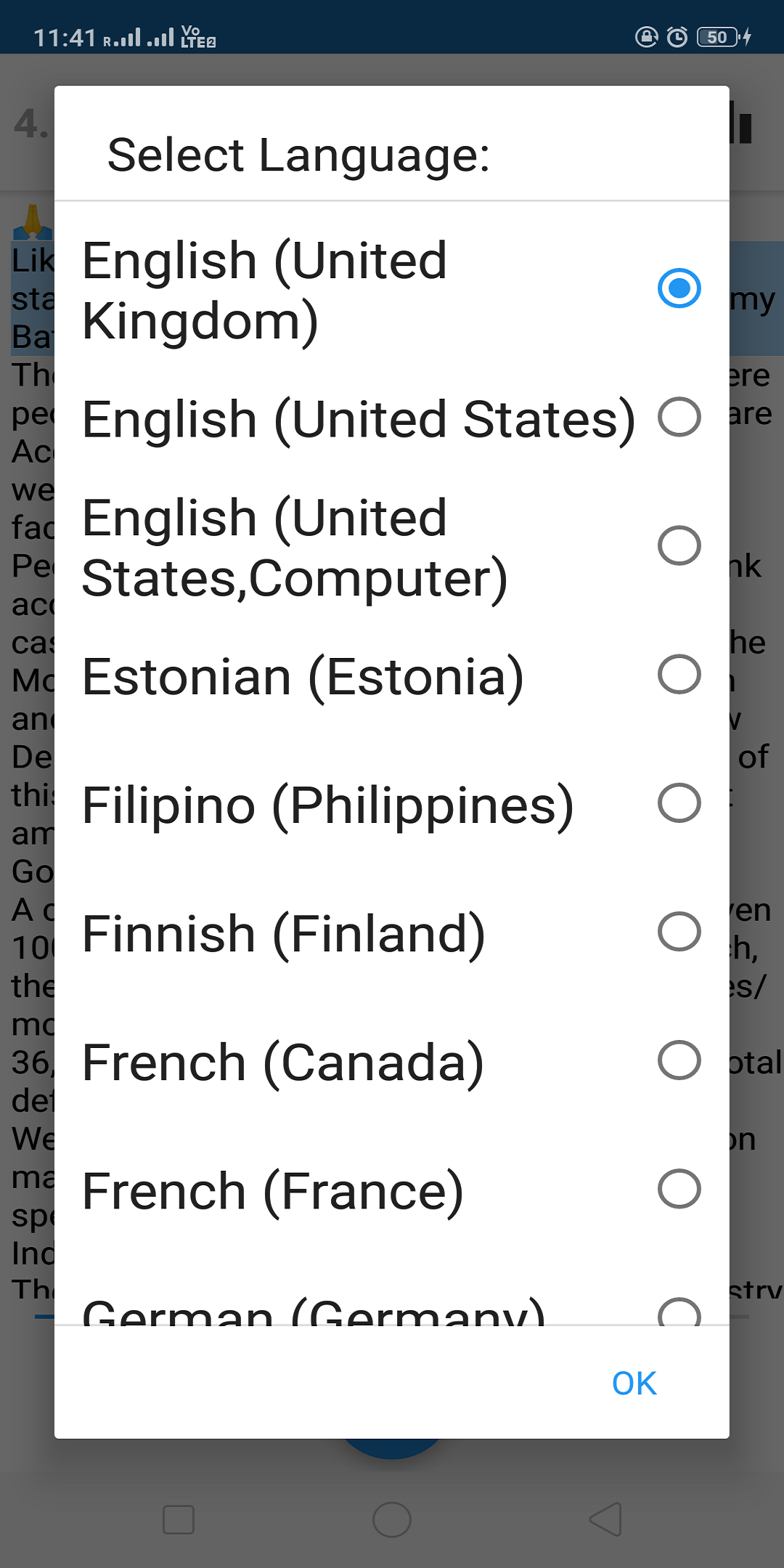 Message Reader Screenshot3