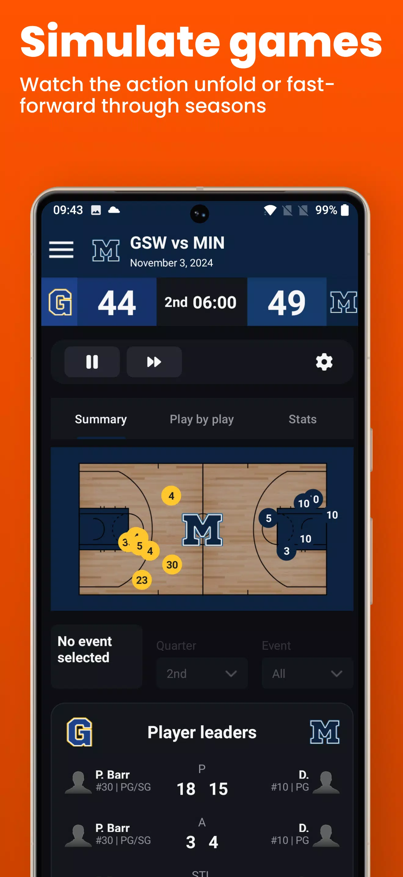 Basketball Legacy Manager 26 Screenshot2