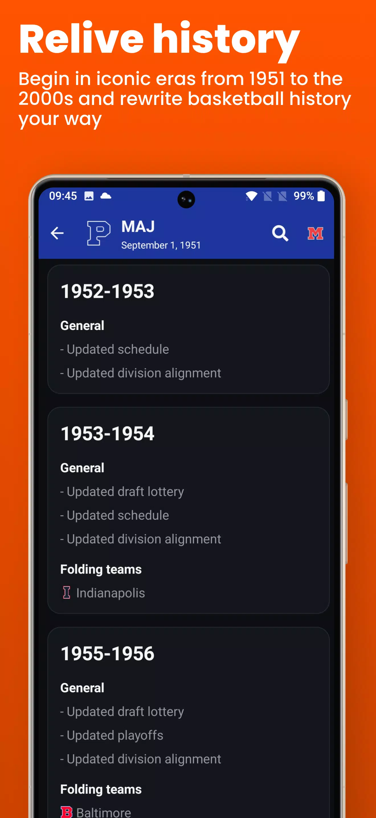 Basketball Legacy Manager 26 Screenshot3