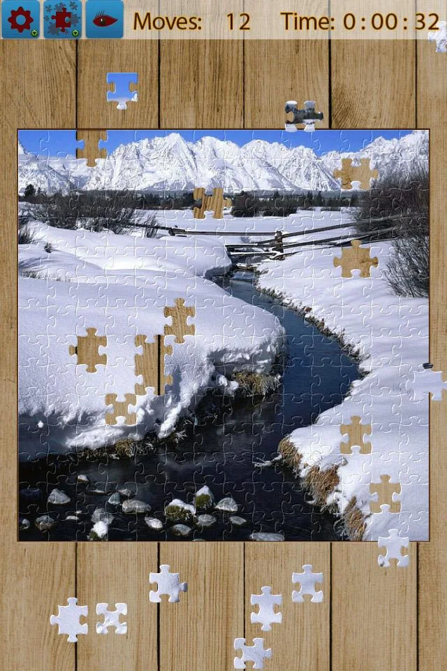 Snow Landscape Jigsaw Puzzles Screenshot2