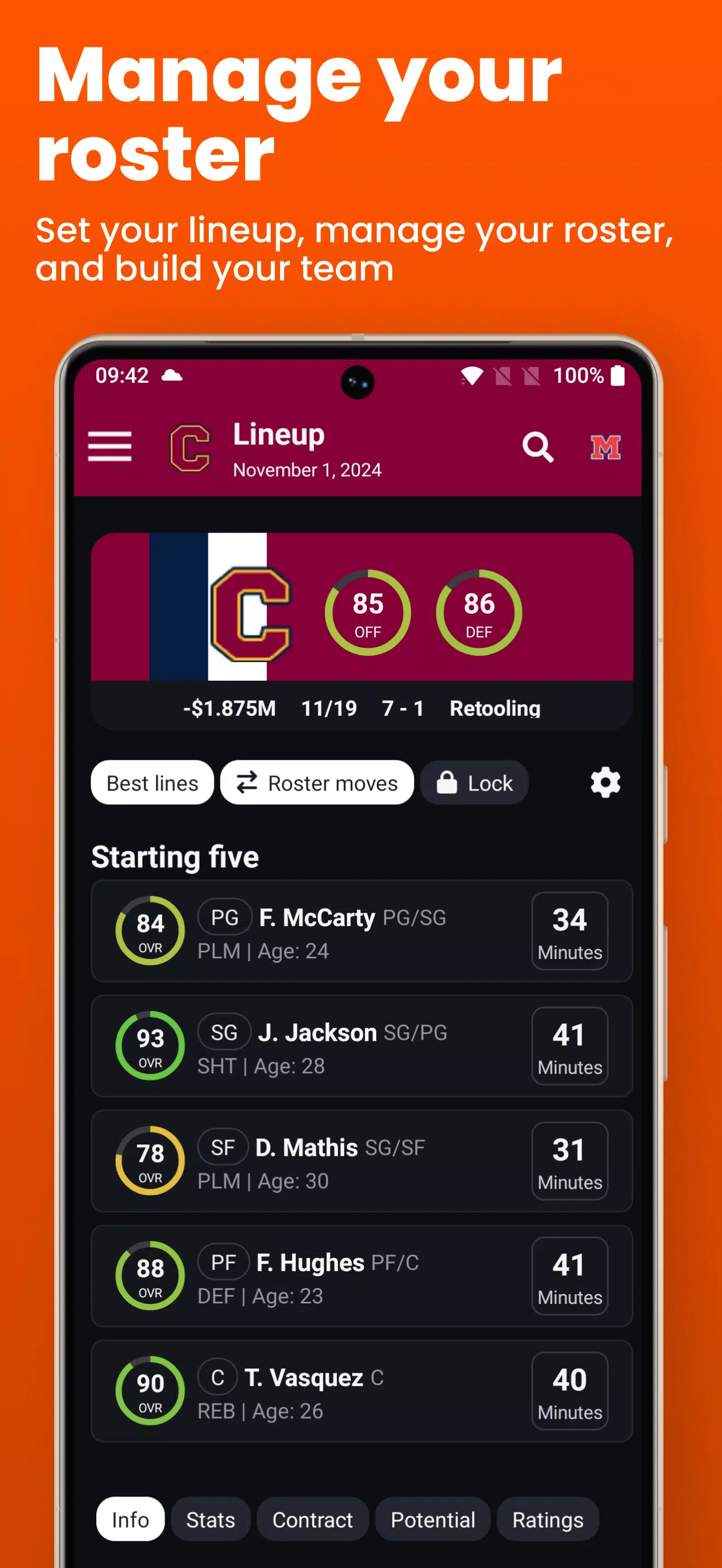 Basketball Legacy Manager 26 Screenshot1