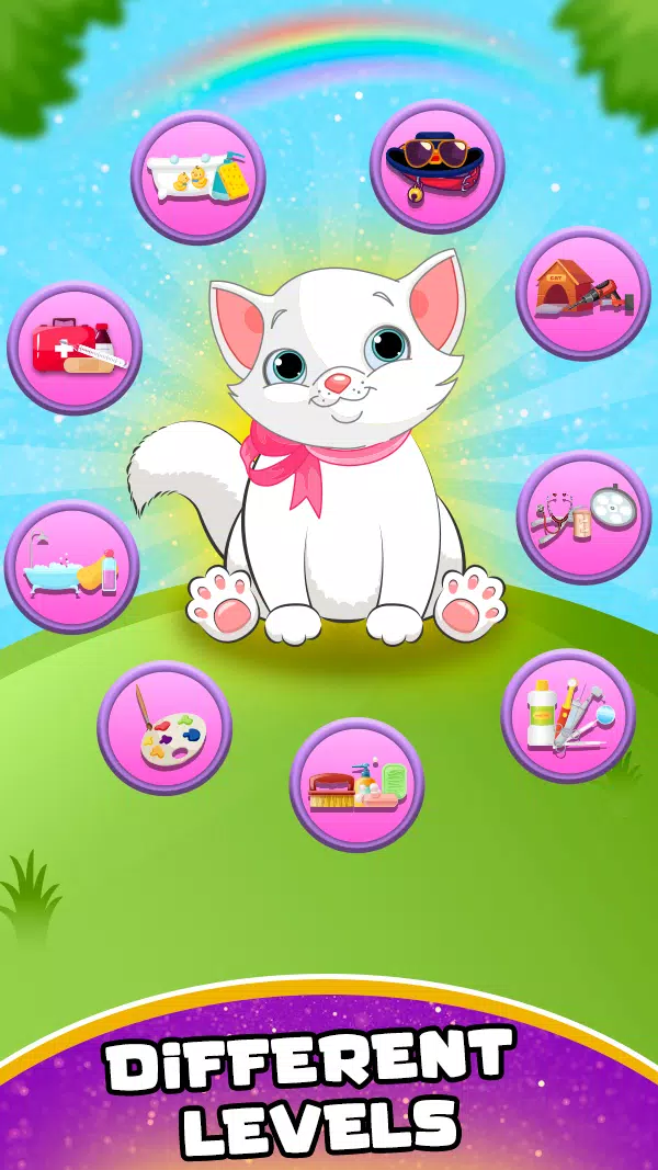 Rescue Cat - Pet Grooming Game Screenshot3