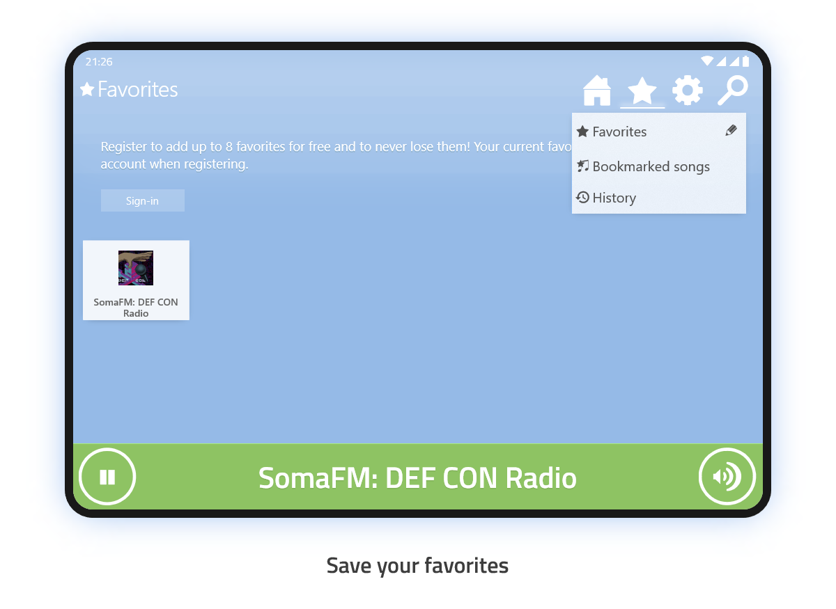 Mini Radio Player Screenshot11