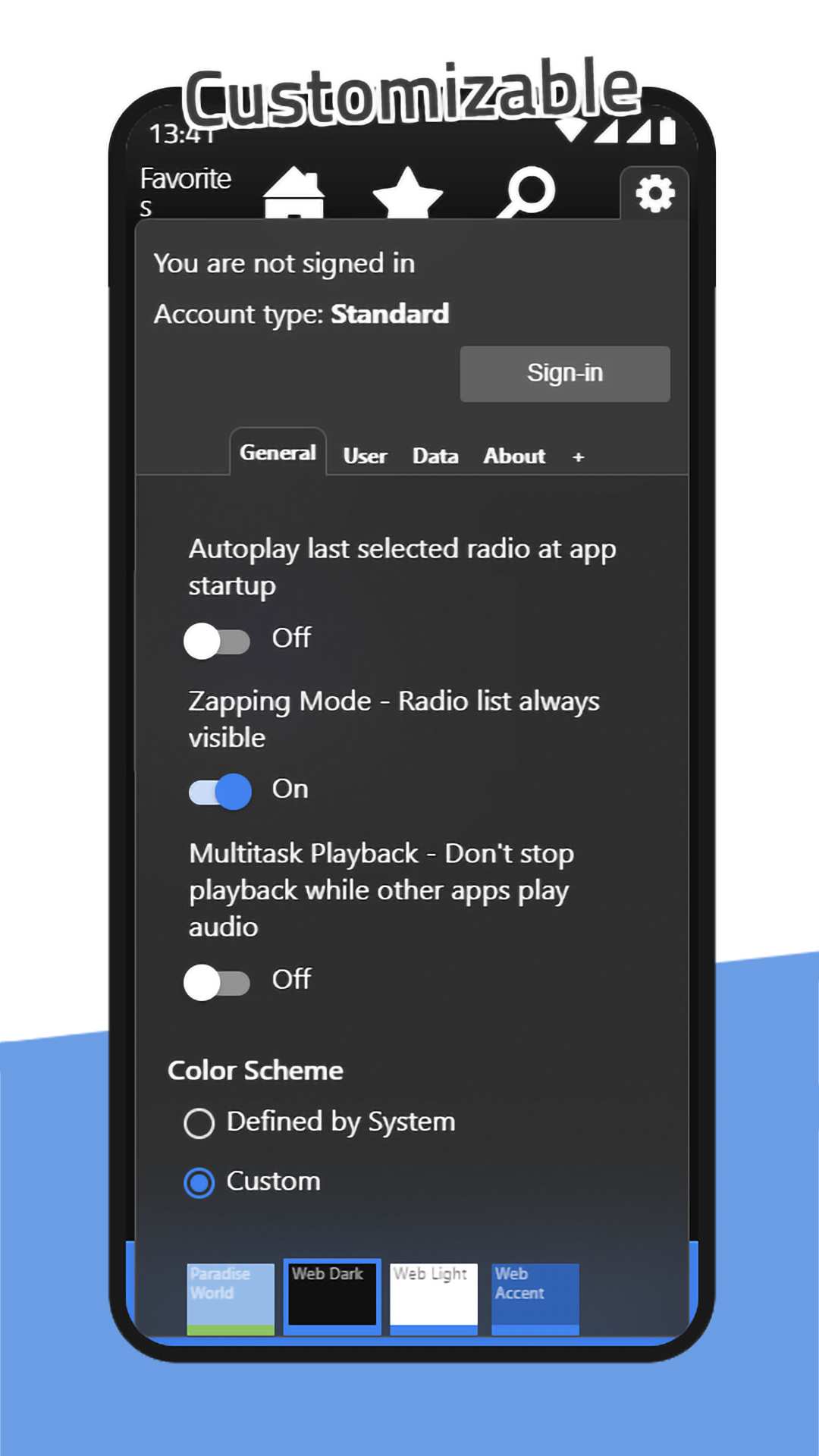 Mini Radio Player Screenshot5