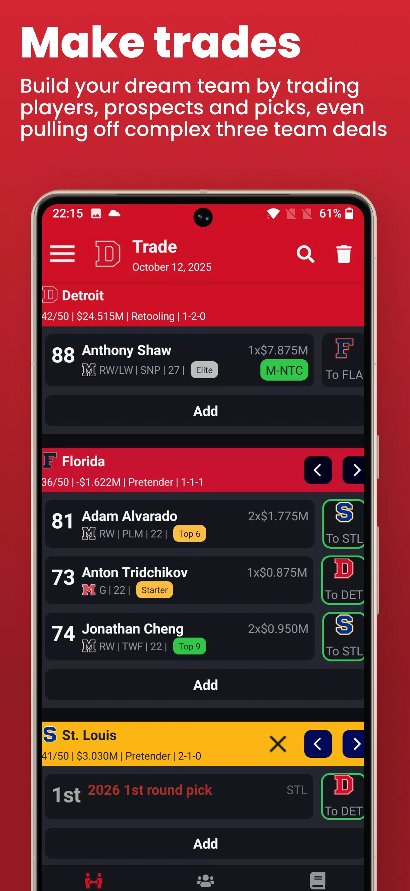 Hockey Legacy Manager 26 Screenshot4