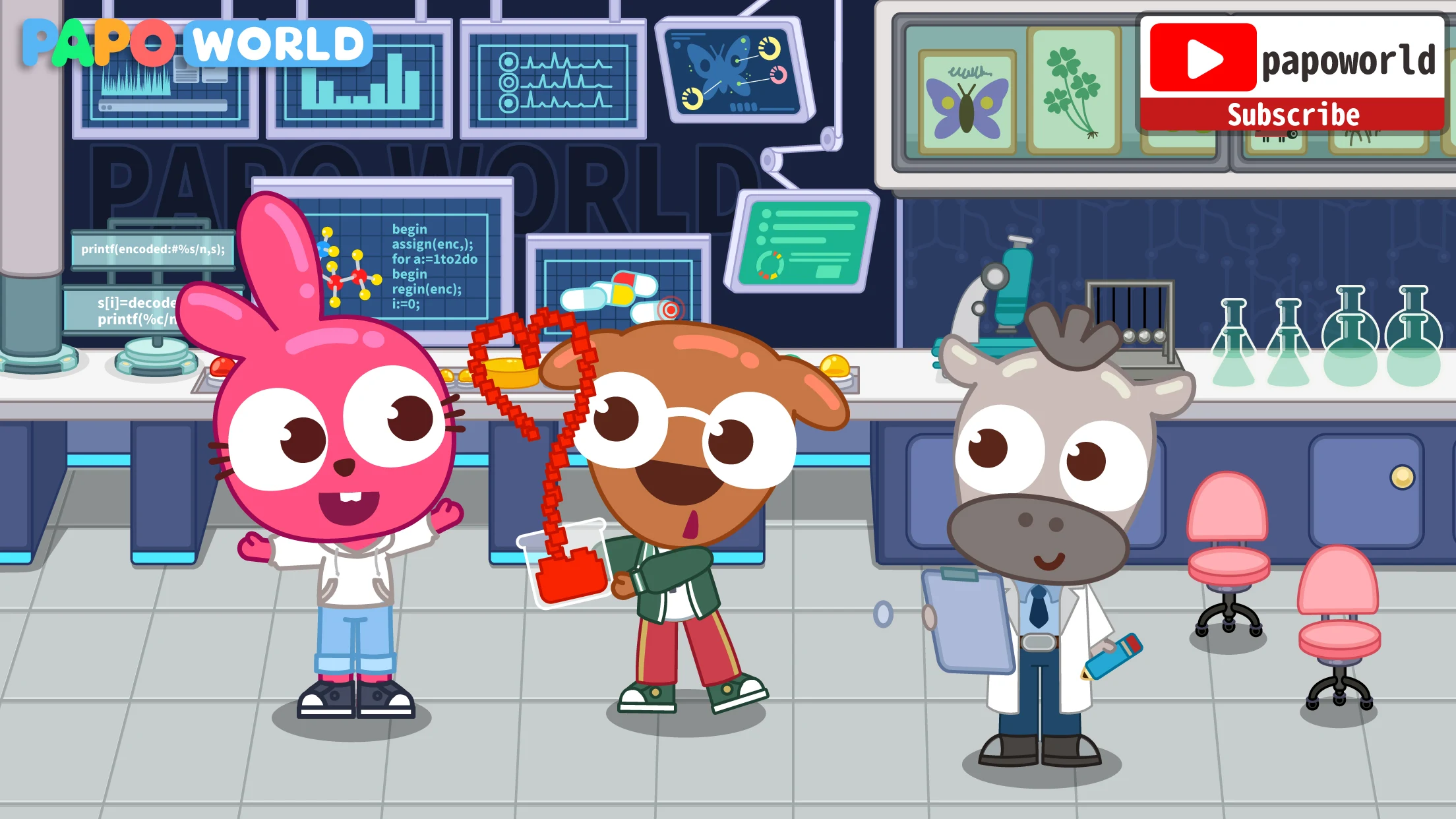 Papo Town School Life for Kids Screenshot11