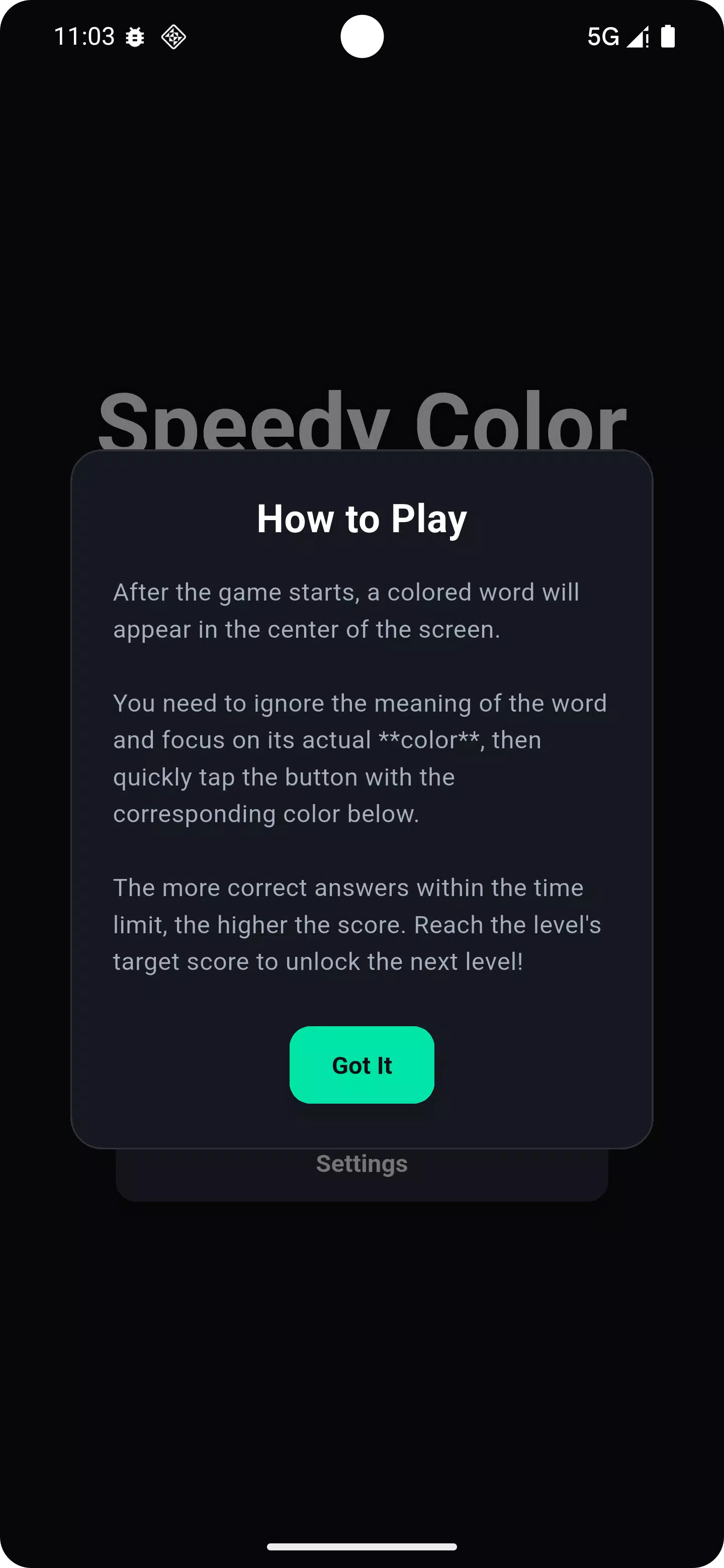 Speedy Color Blocks:TapFast Screenshot2