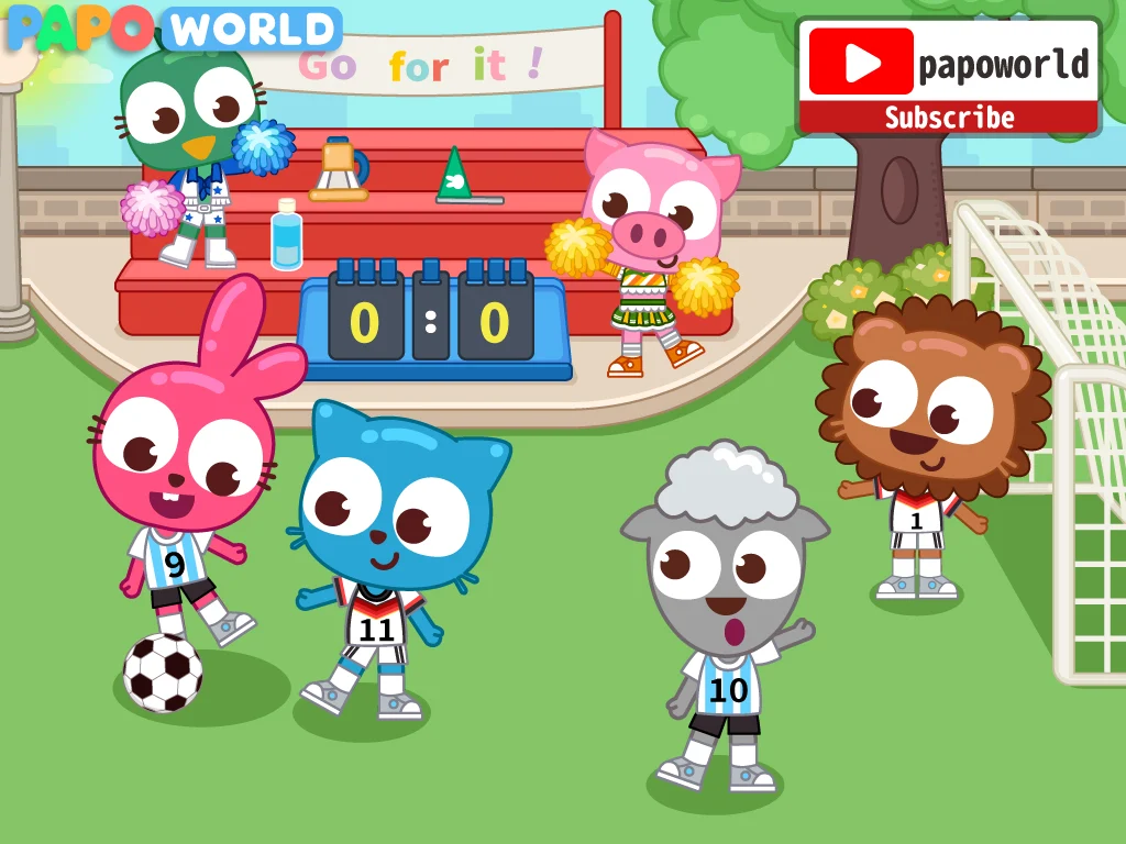 Papo Town School Life for Kids Screenshot8