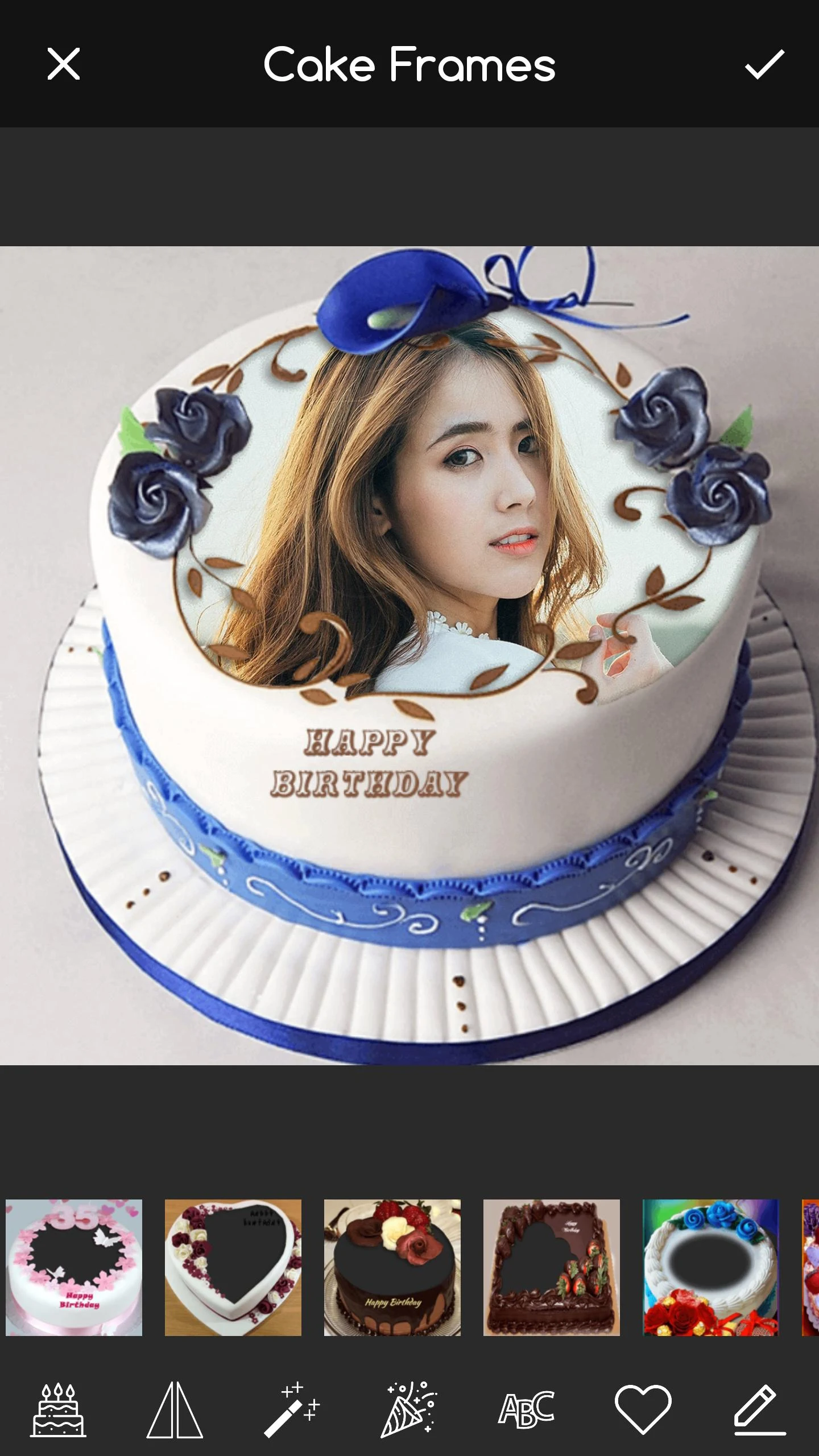 Pic on Birthday Cake with Name Screenshot1