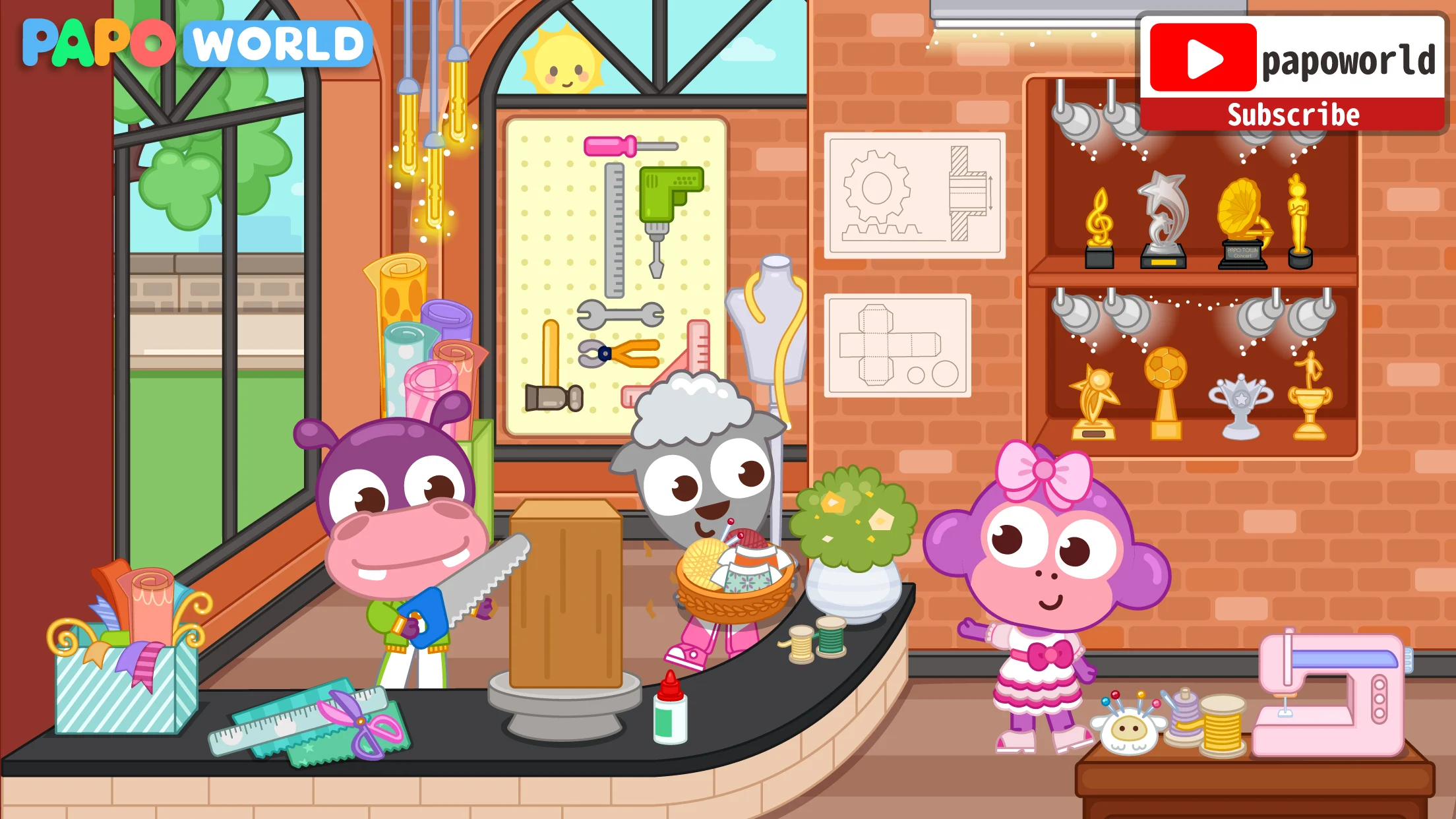 Papo Town School Life for Kids Screenshot12