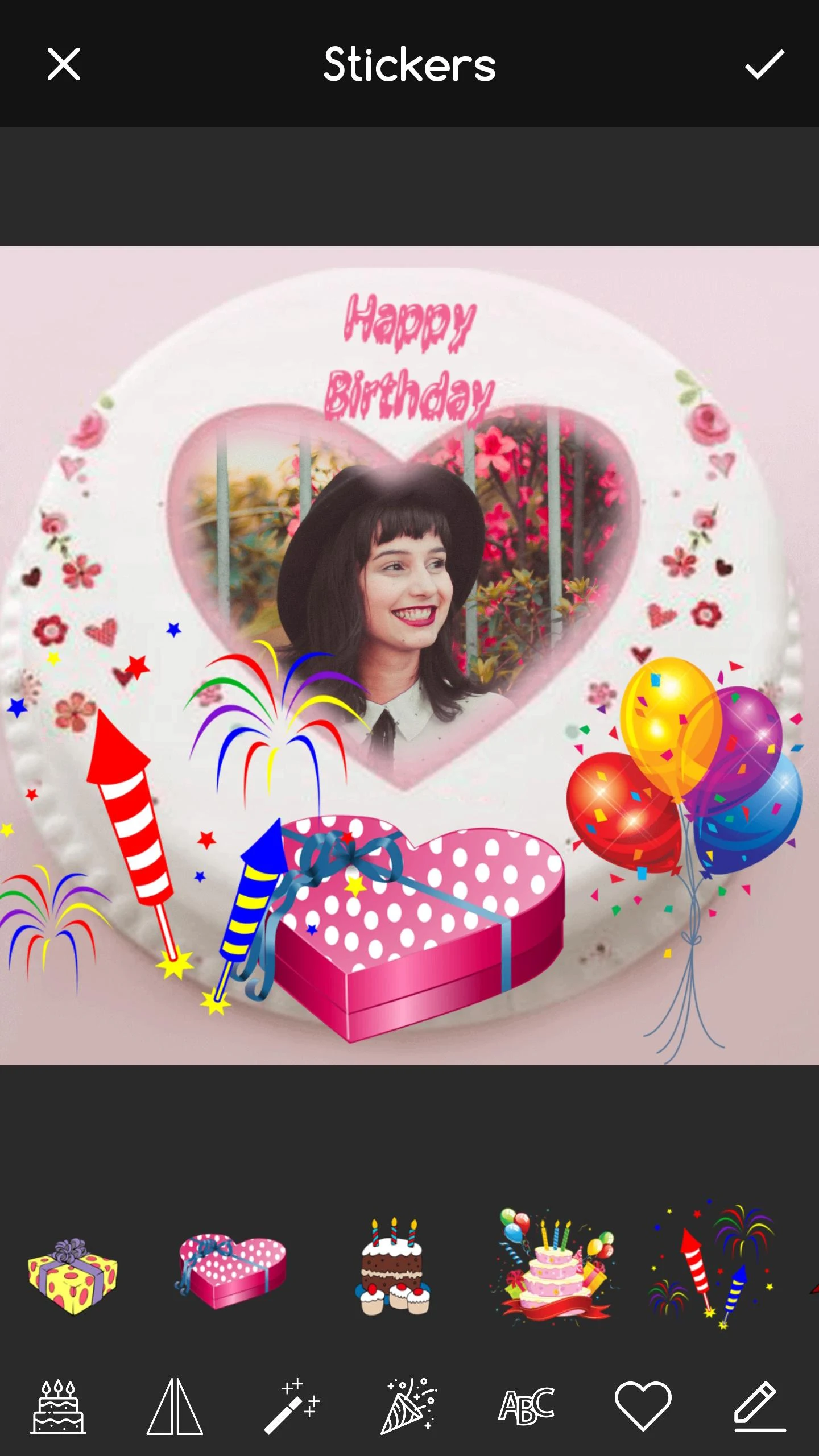 Pic on Birthday Cake with Name Screenshot2