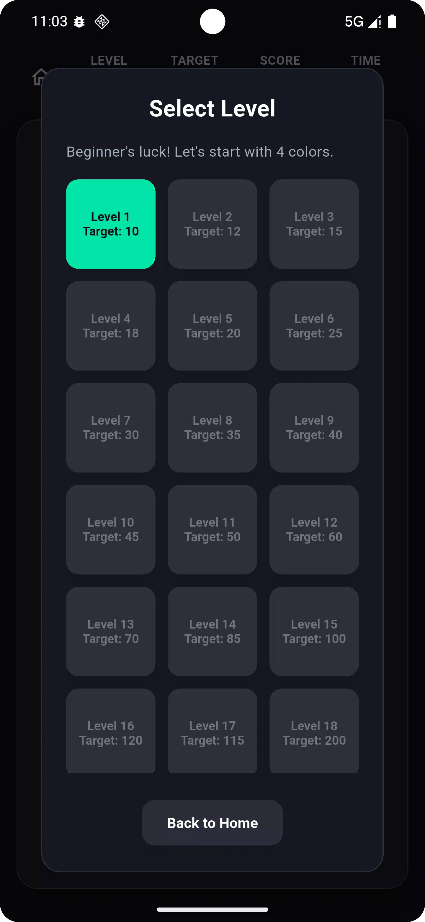 Speedy Color Blocks:TapFast Screenshot4