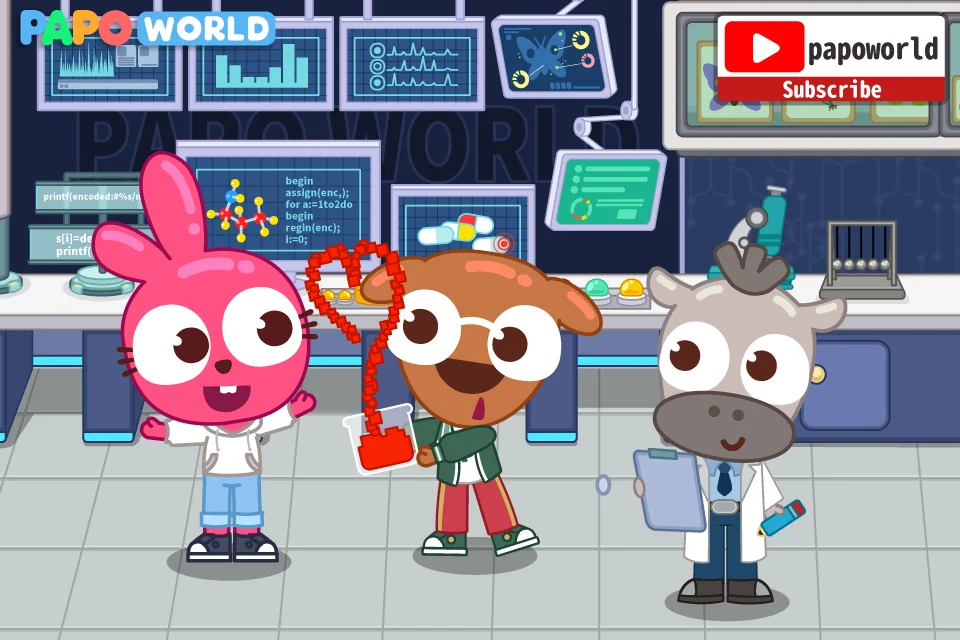 Papo Town School Life for Kids Screenshot1
