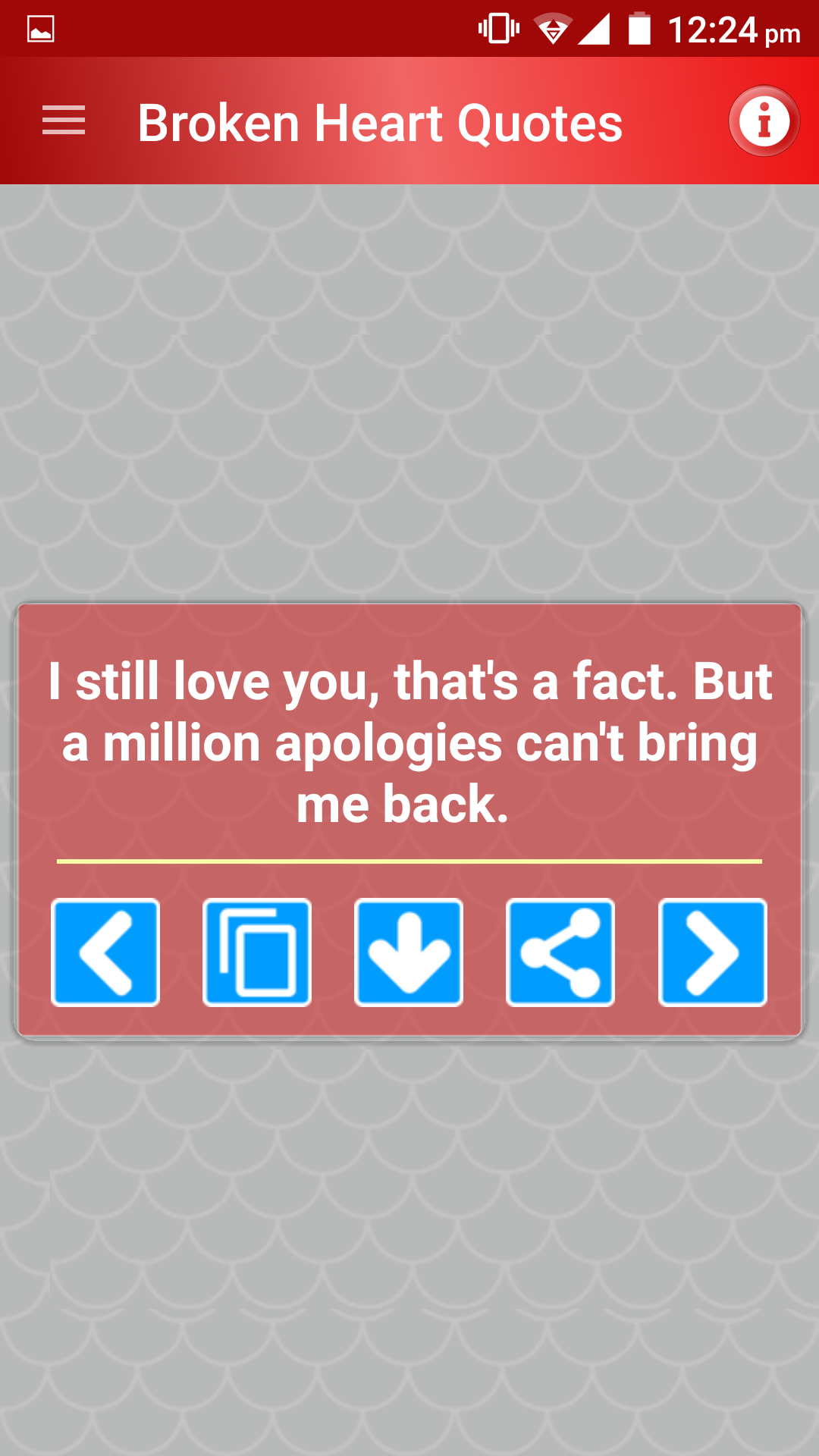 Sad & Broken Heart Pain Status Screenshot5