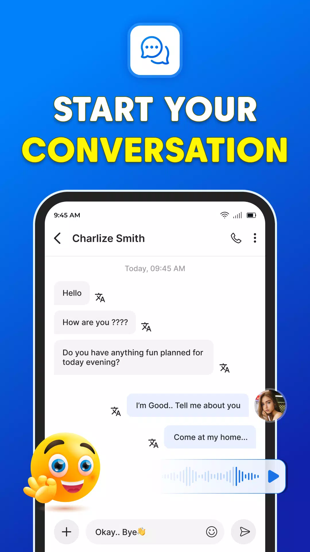 Messages: SMS Text Messenger Screenshot3